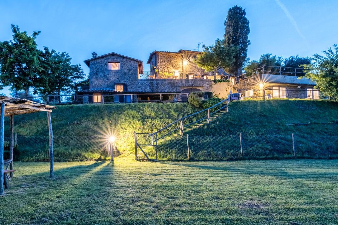 Agriturismo La Sala Greve in Chianti Bagian luar foto