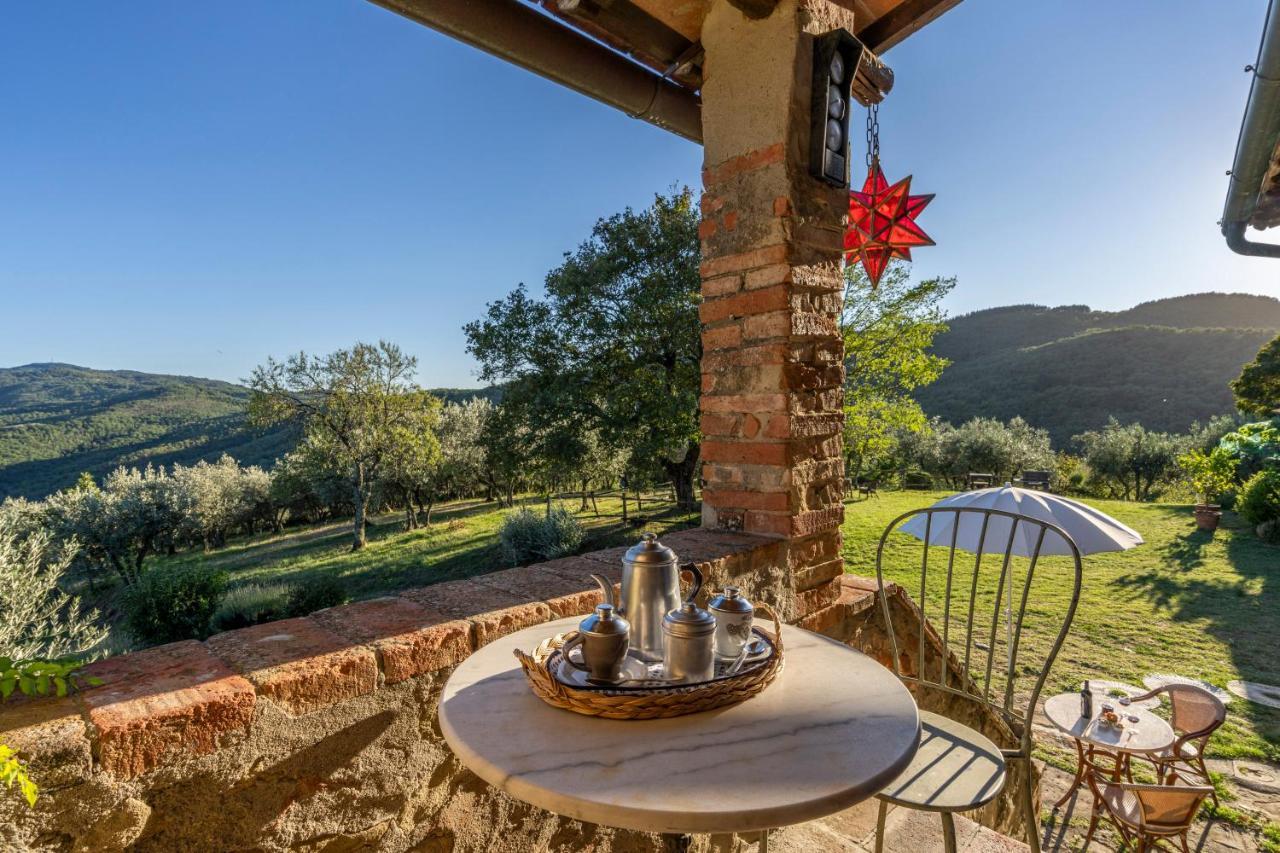 Agriturismo La Sala Greve in Chianti Bagian luar foto