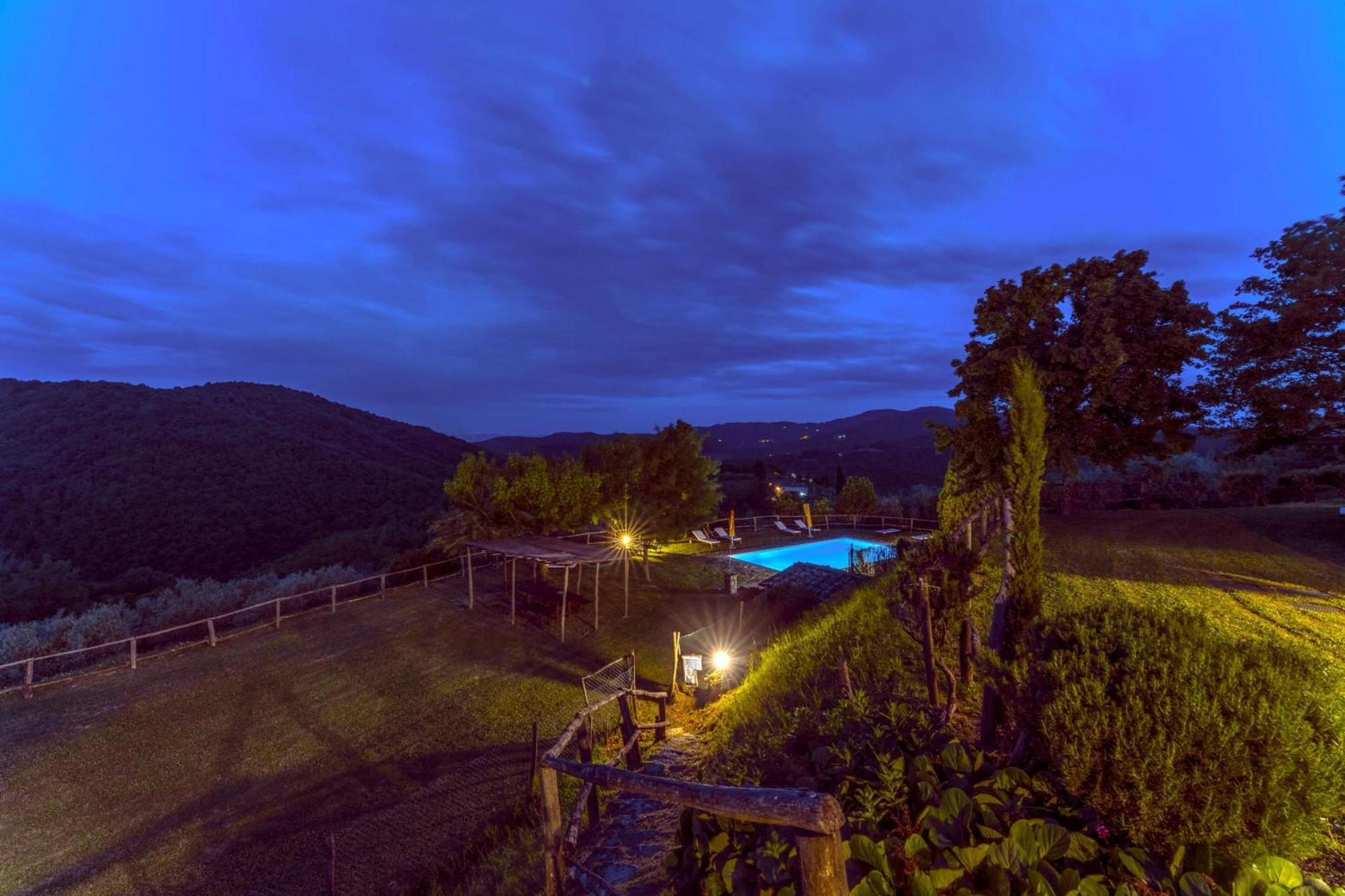 Agriturismo La Sala Greve in Chianti Bagian luar foto