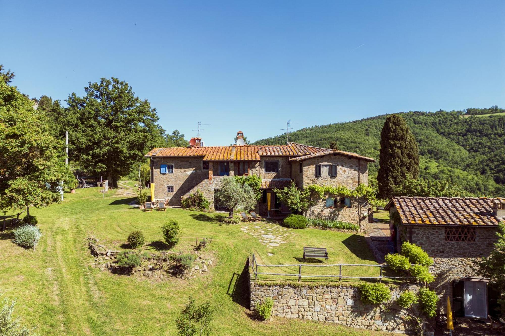 Agriturismo La Sala Greve in Chianti Bagian luar foto