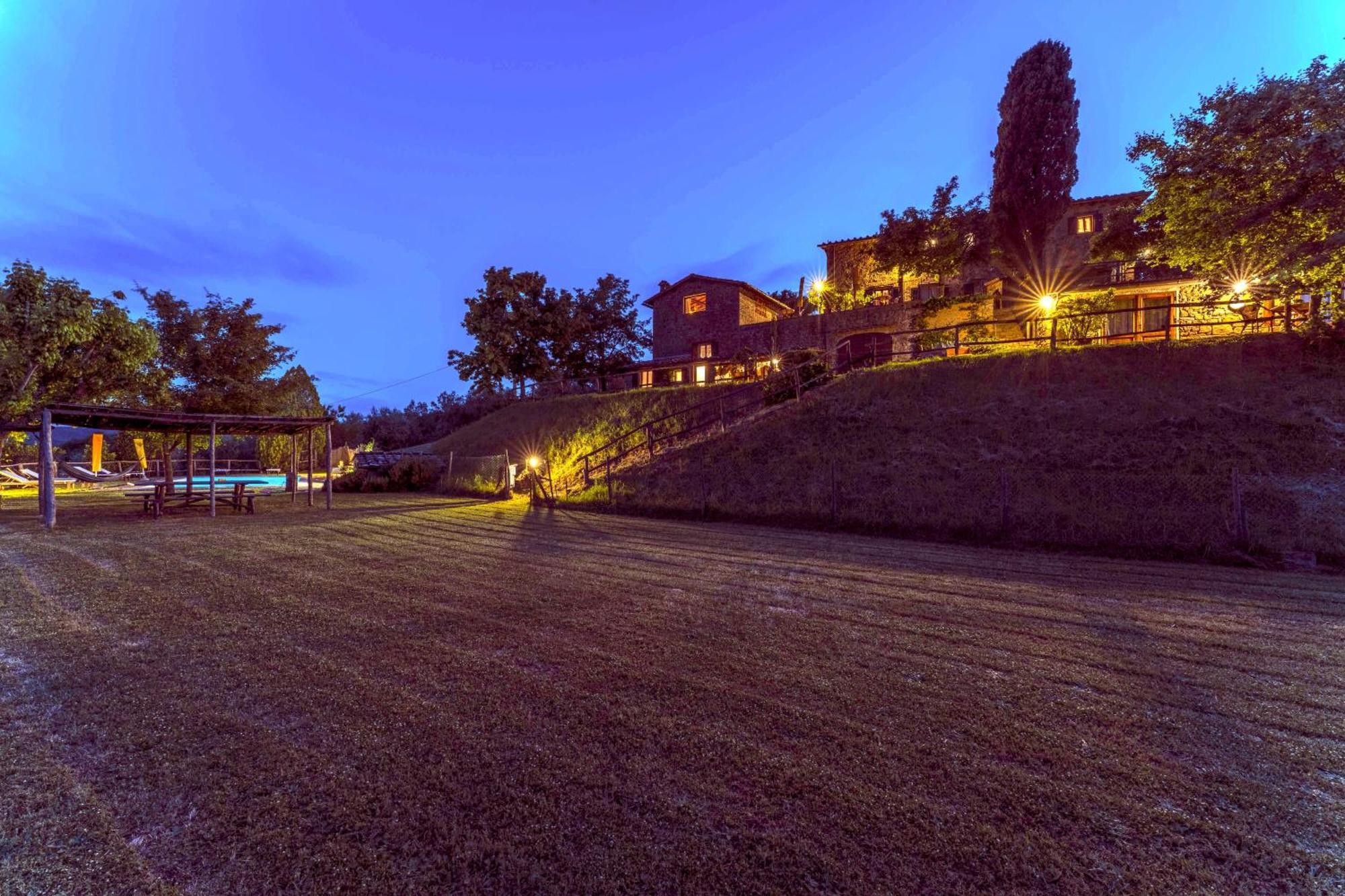 Agriturismo La Sala Greve in Chianti Bagian luar foto