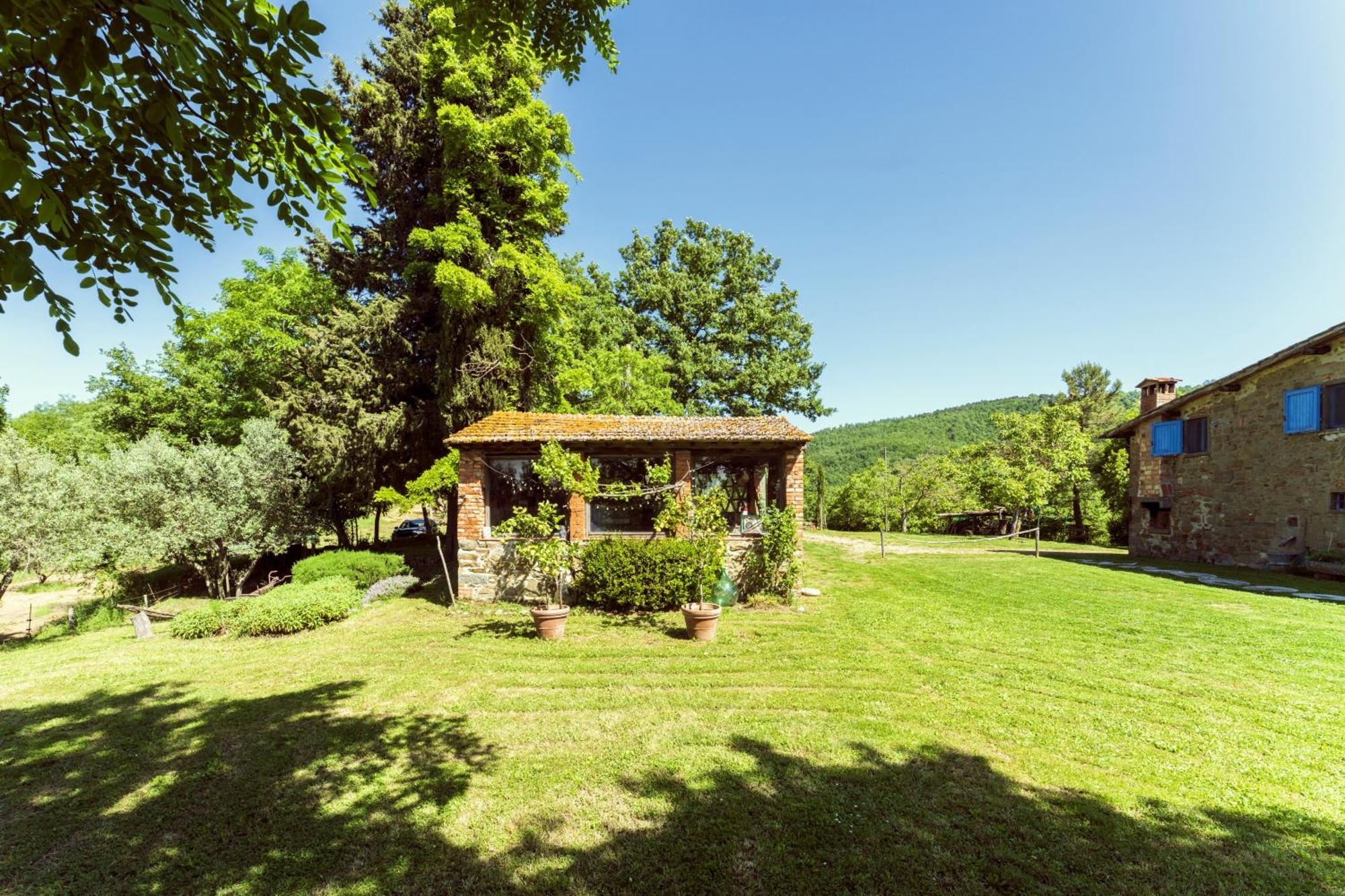 Agriturismo La Sala Greve in Chianti Bagian luar foto