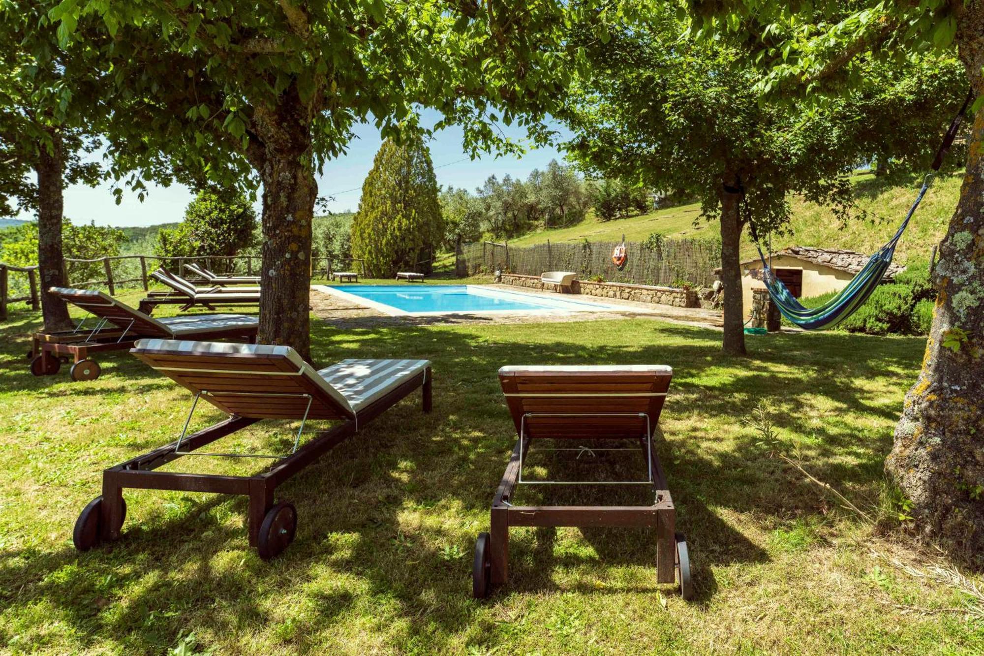 Agriturismo La Sala Greve in Chianti Bagian luar foto