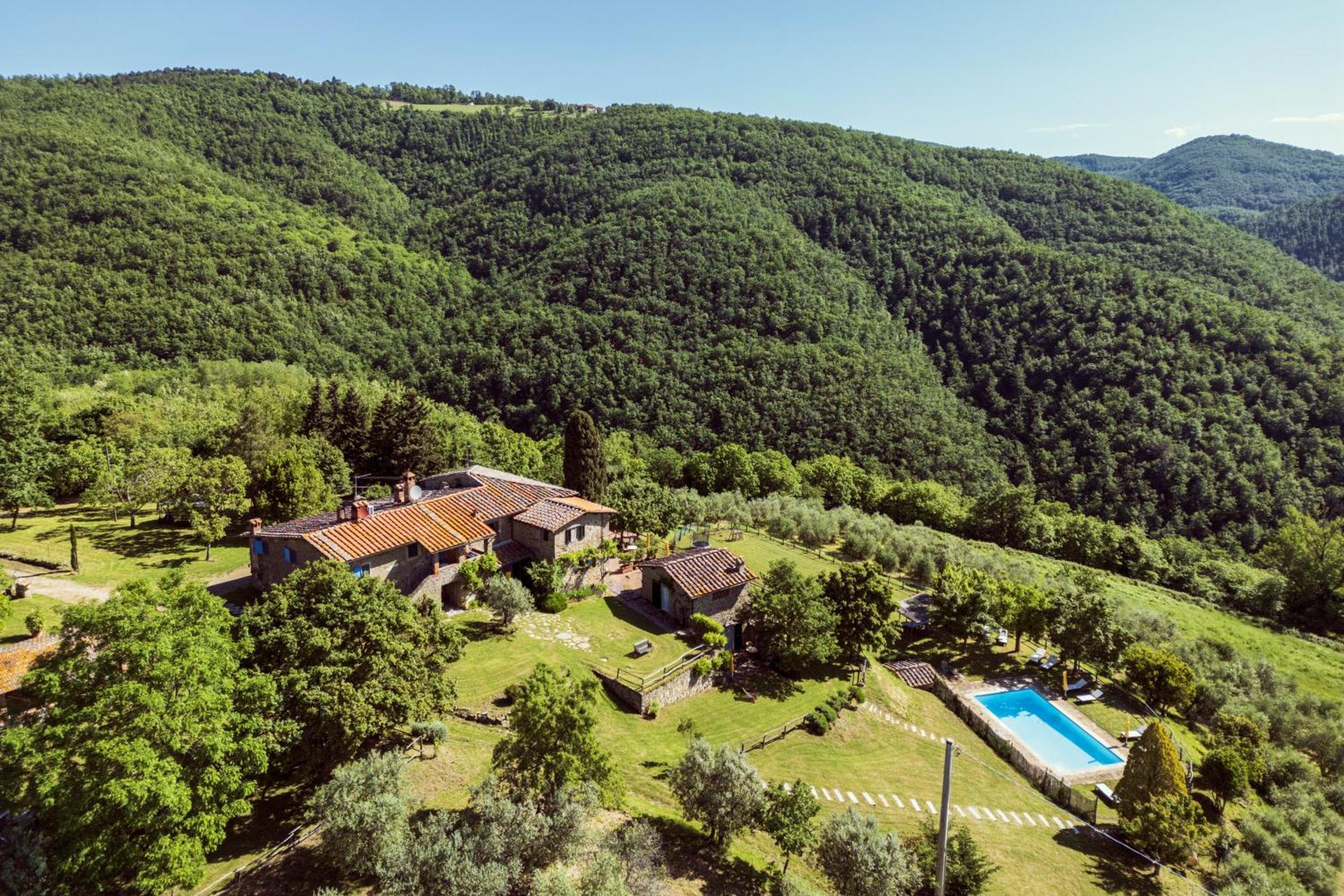 Agriturismo La Sala Greve in Chianti Bagian luar foto